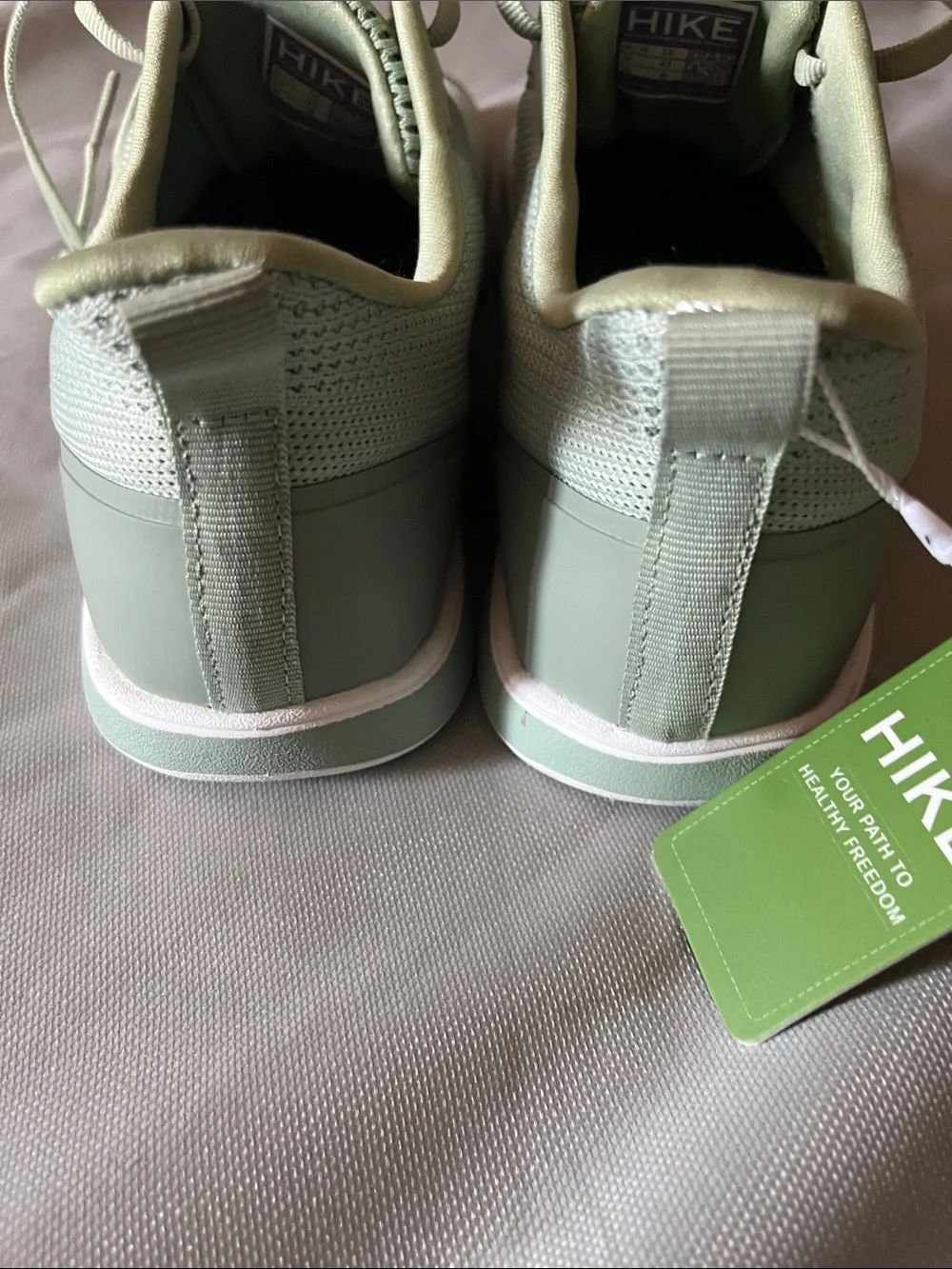 Nike Breathable Mesh Running Shoes in Sage